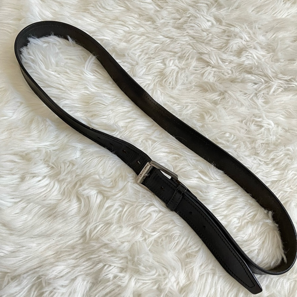 Vintage Versace Leather Belt 105/42